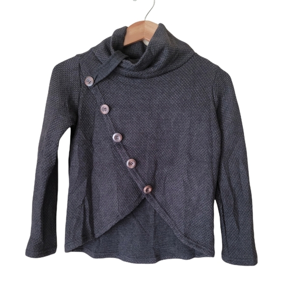 Urban Look Asymmetrical Cowlneck Sweater - Picture 1 of 8